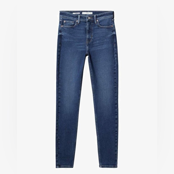 MANGO Soho high waist skinny jeans sz 10 nwot - Picture 1 of 8